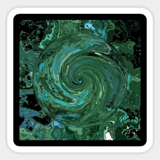 Green Malachite Marble Stone Sticker